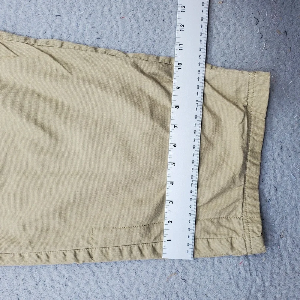 The Territory Ahead Golf‎ Chino Pants Mens XL Tan Flannel Lined Elastic Waist